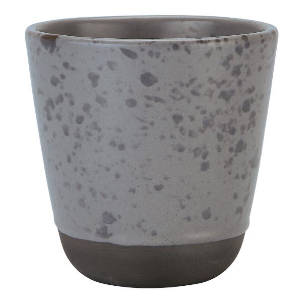RAW Nordic Grey krus 30 cl grå spotted