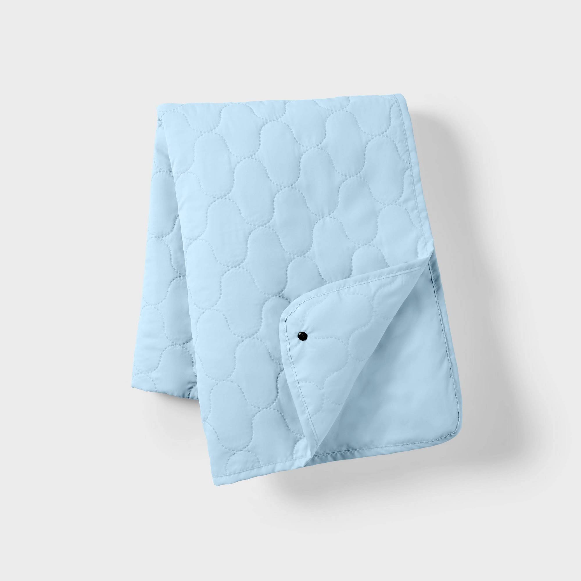 Multifunction Travel Blanket Muddy Aqua - Open Story