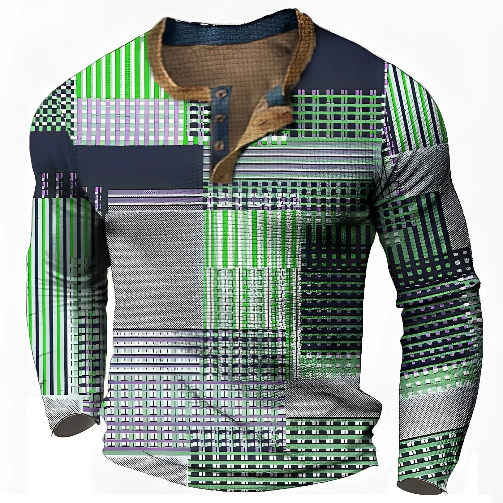 Sam - Chemise à Manches Longues Homme - Élégante et Décontractée