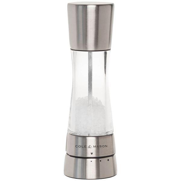 Gourmet Precision - Derwent saltkvern børstet stål