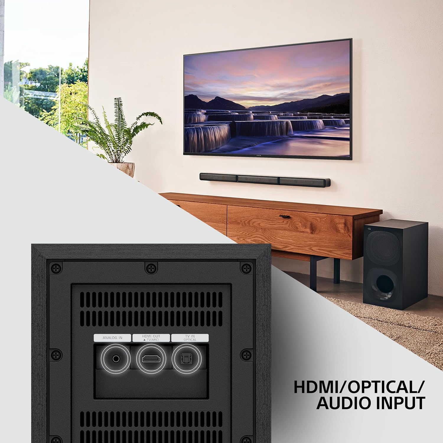 Sony HT-S40R 5.1ch Home Theater Soundbar System black