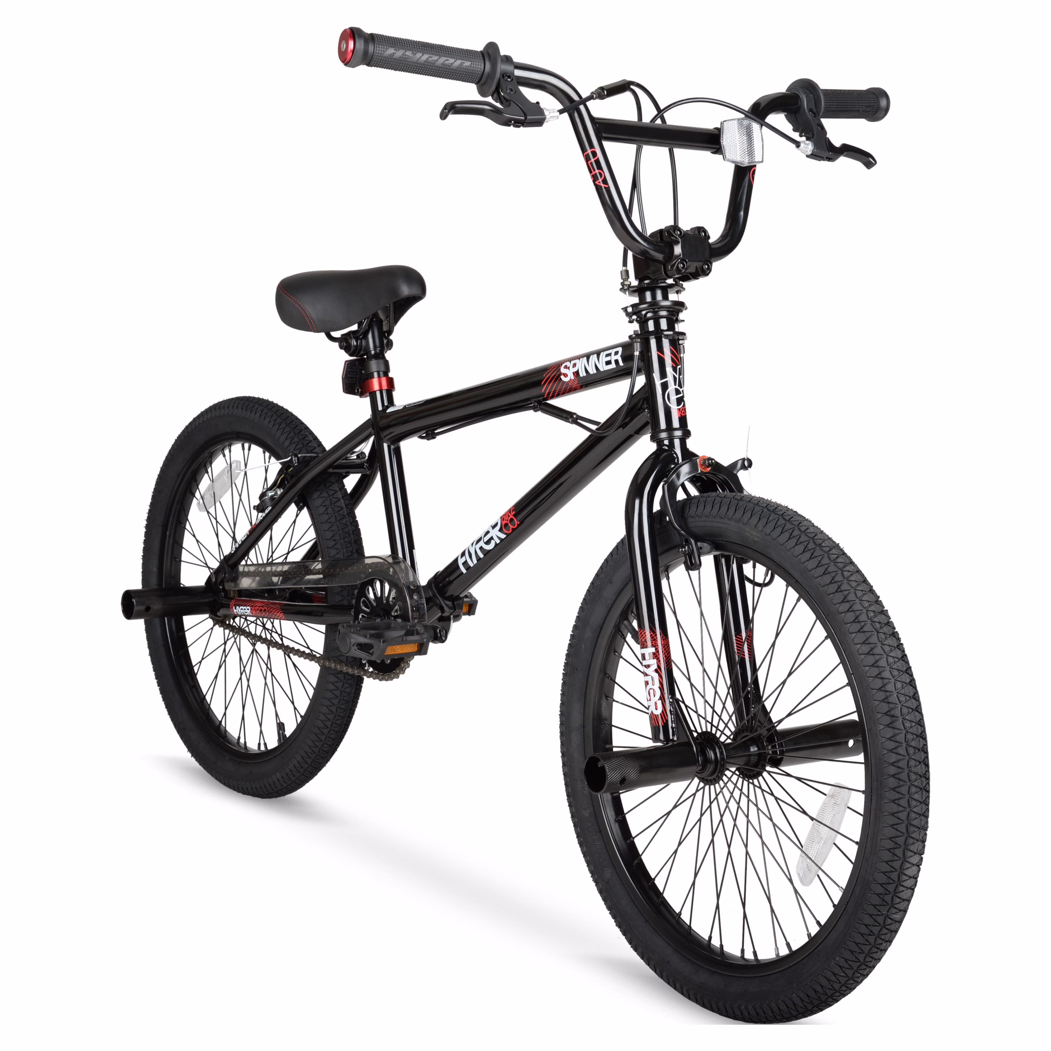 20" Boy's Spinner BMX Bike for Kids, Black, Age Group 8 to 13, Child, Tween