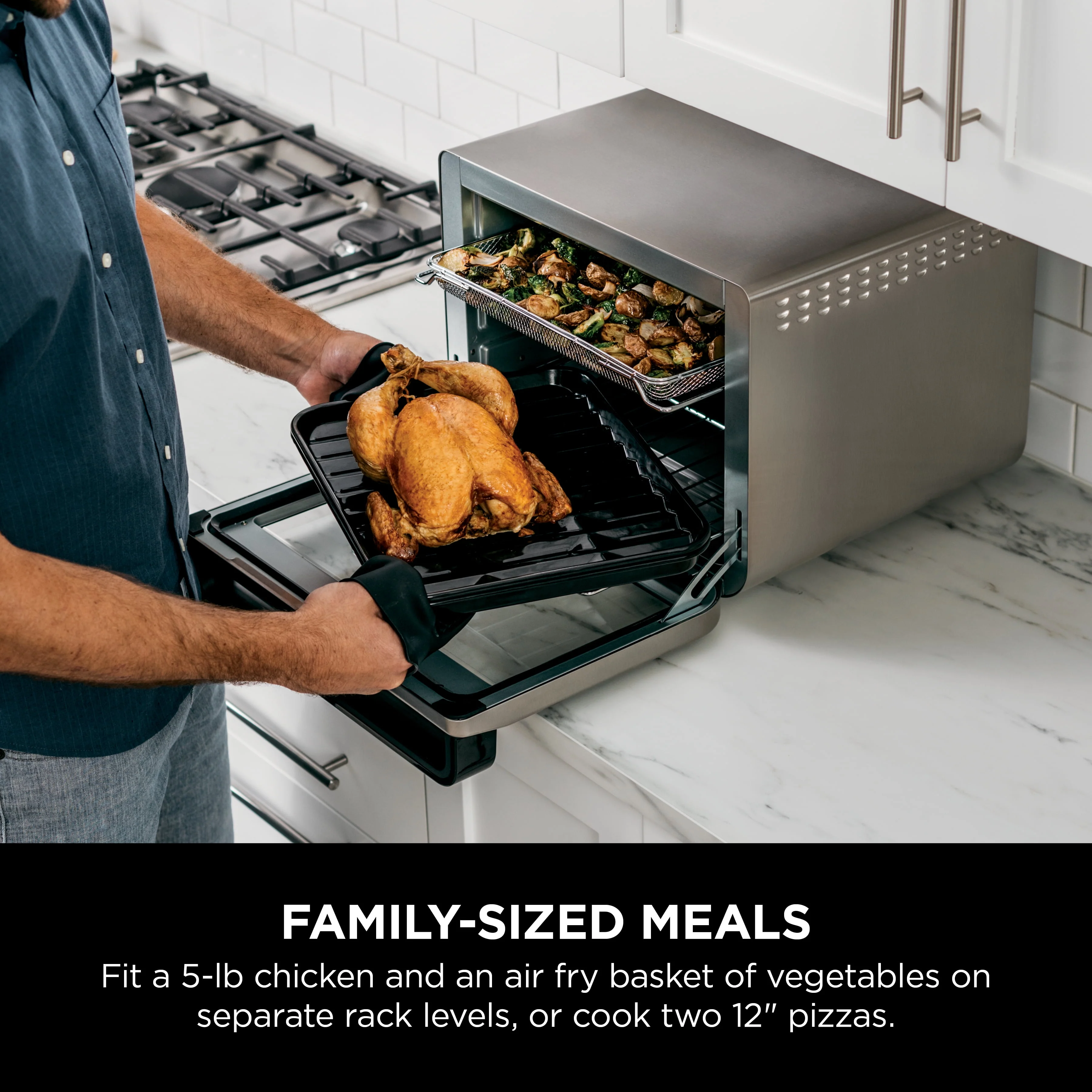 ® Foodi™ 8-in-1 XL Pro Air Fry Oven, Large Countertop Convection Oven, DT200 - Image 7
