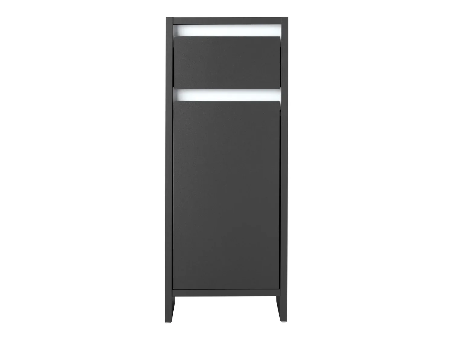LIVARNO home Armoire latrale de salle de bains Oslo, 32 x 80 x 28 cm, anthracite