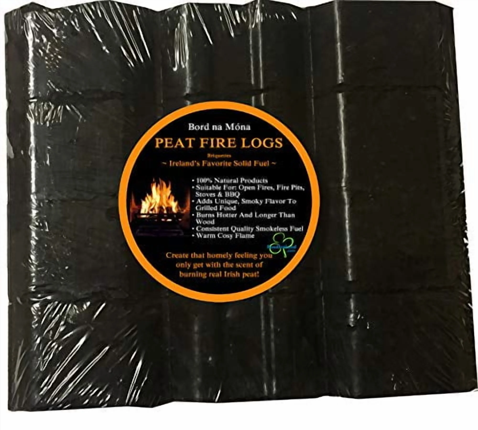 Peat Briquettes (4 Fire Logs)
