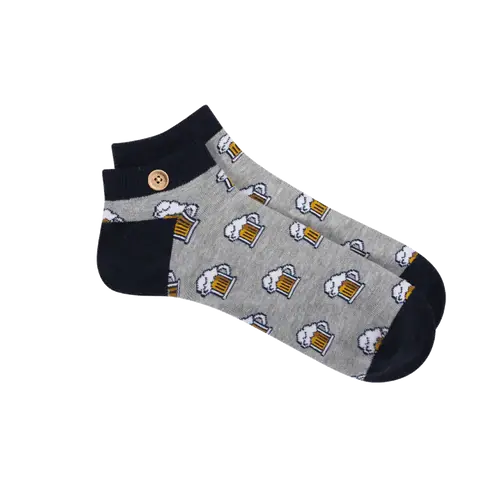 Chaussettes Léopold & Zoé Grey - Socquettes