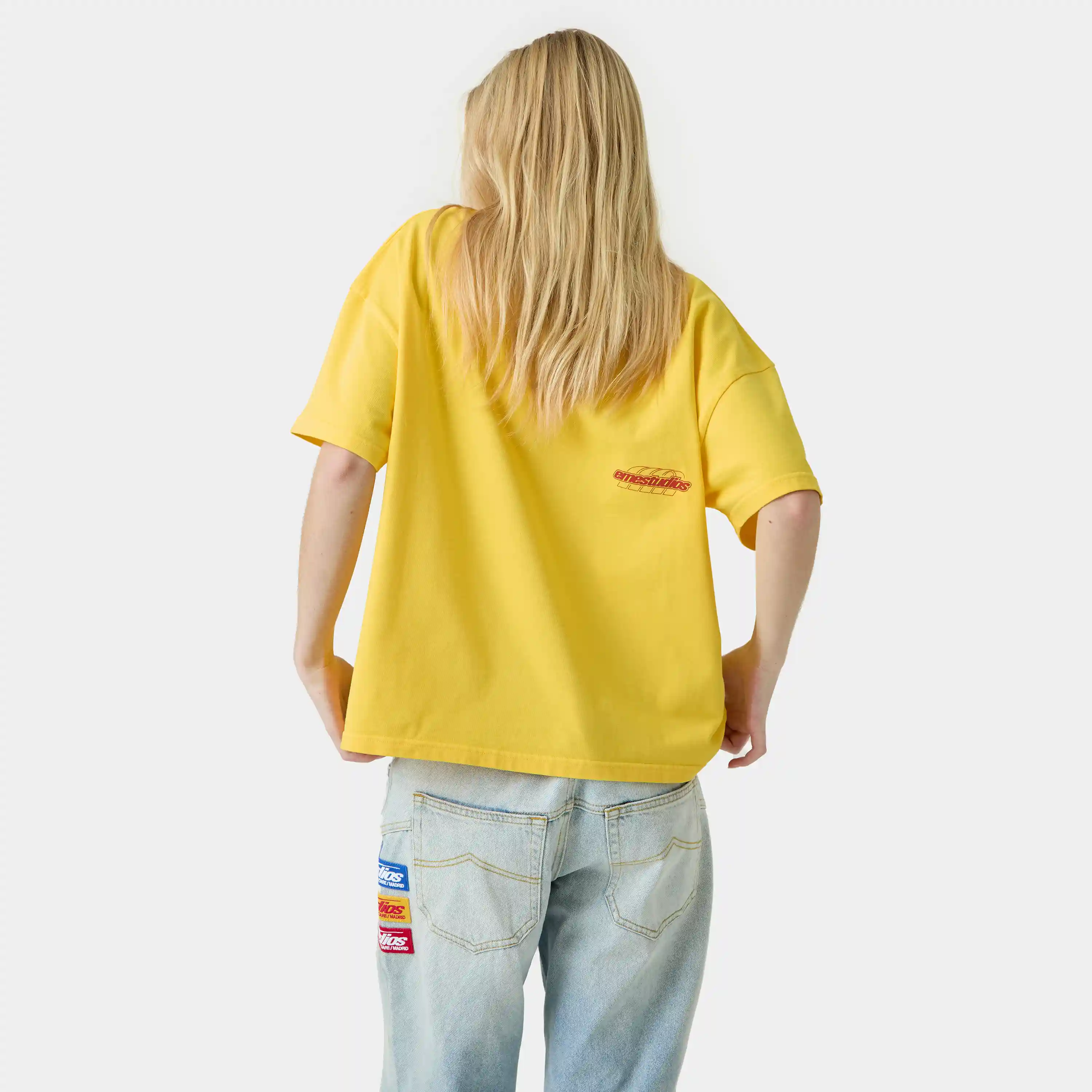 Scale Canary Oversized Tee