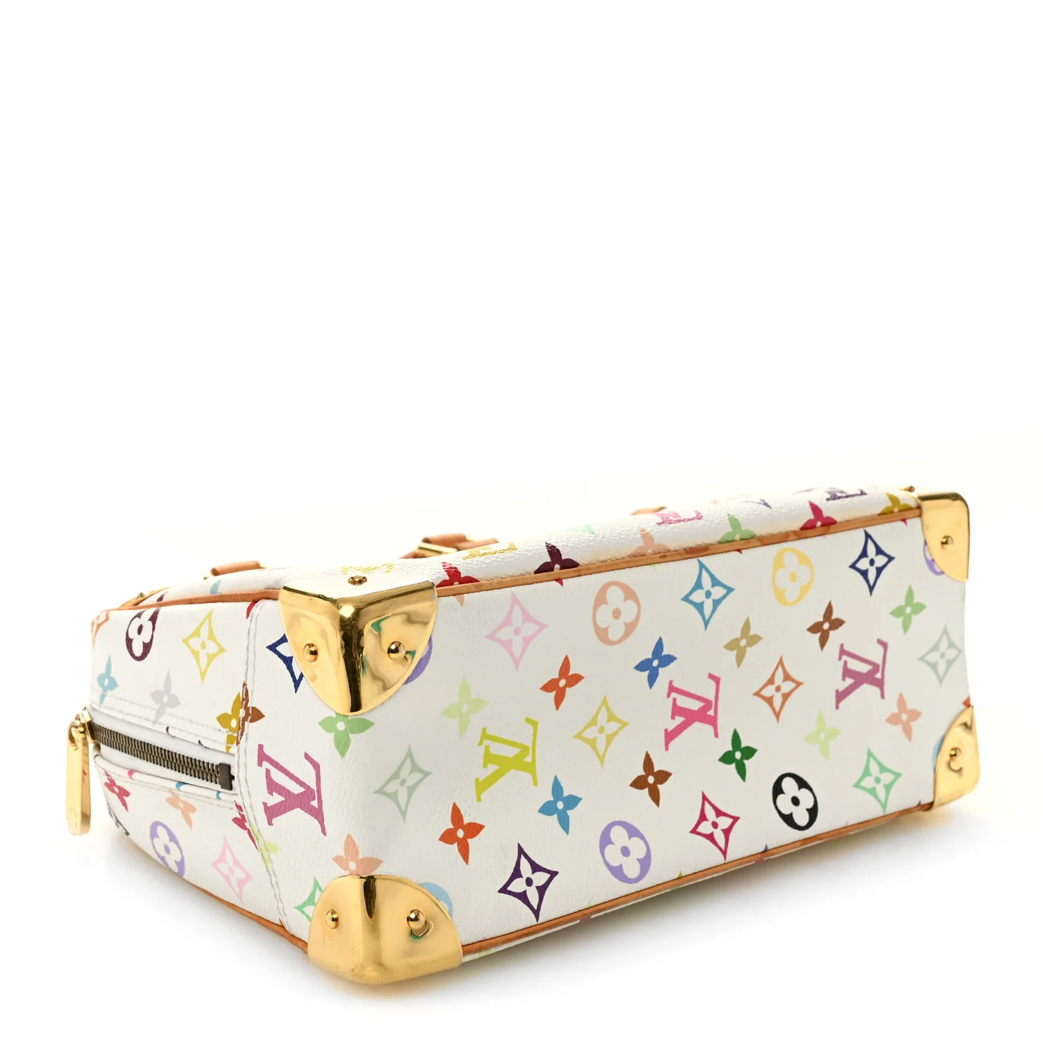 Monogram Multicolor Trouville White