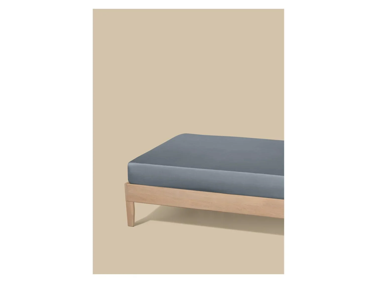 LIVARNO Drap-housse en satin, 90-100 x 200 cm