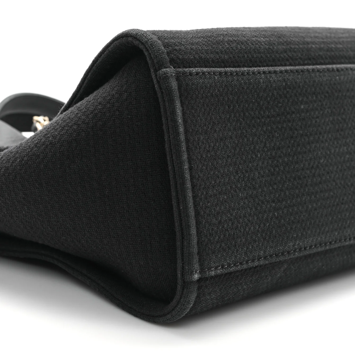 Mixed Fibers Small Deauville Tote Black