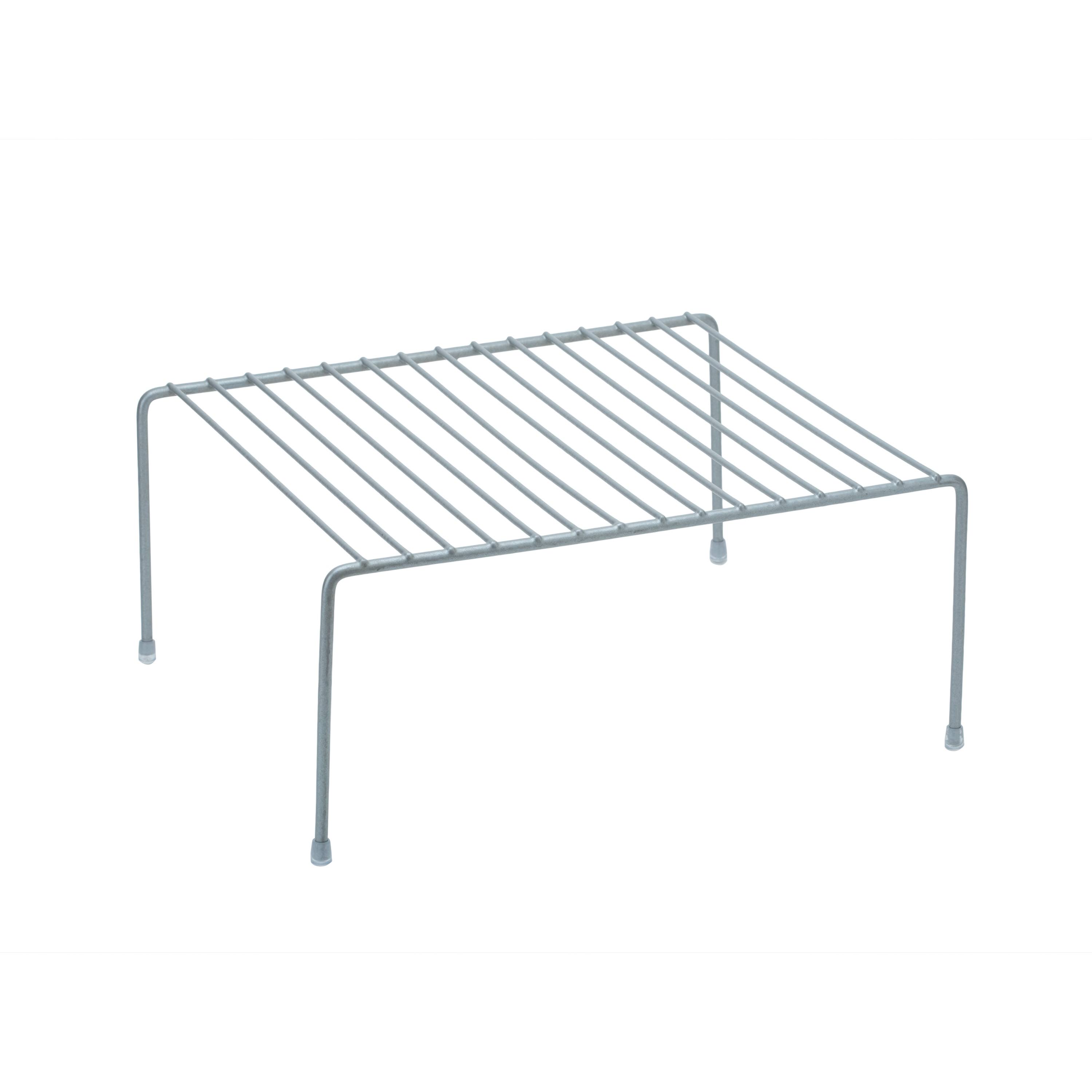 Kitchen Details Grey Medium Kitchen Shelf Organizer
