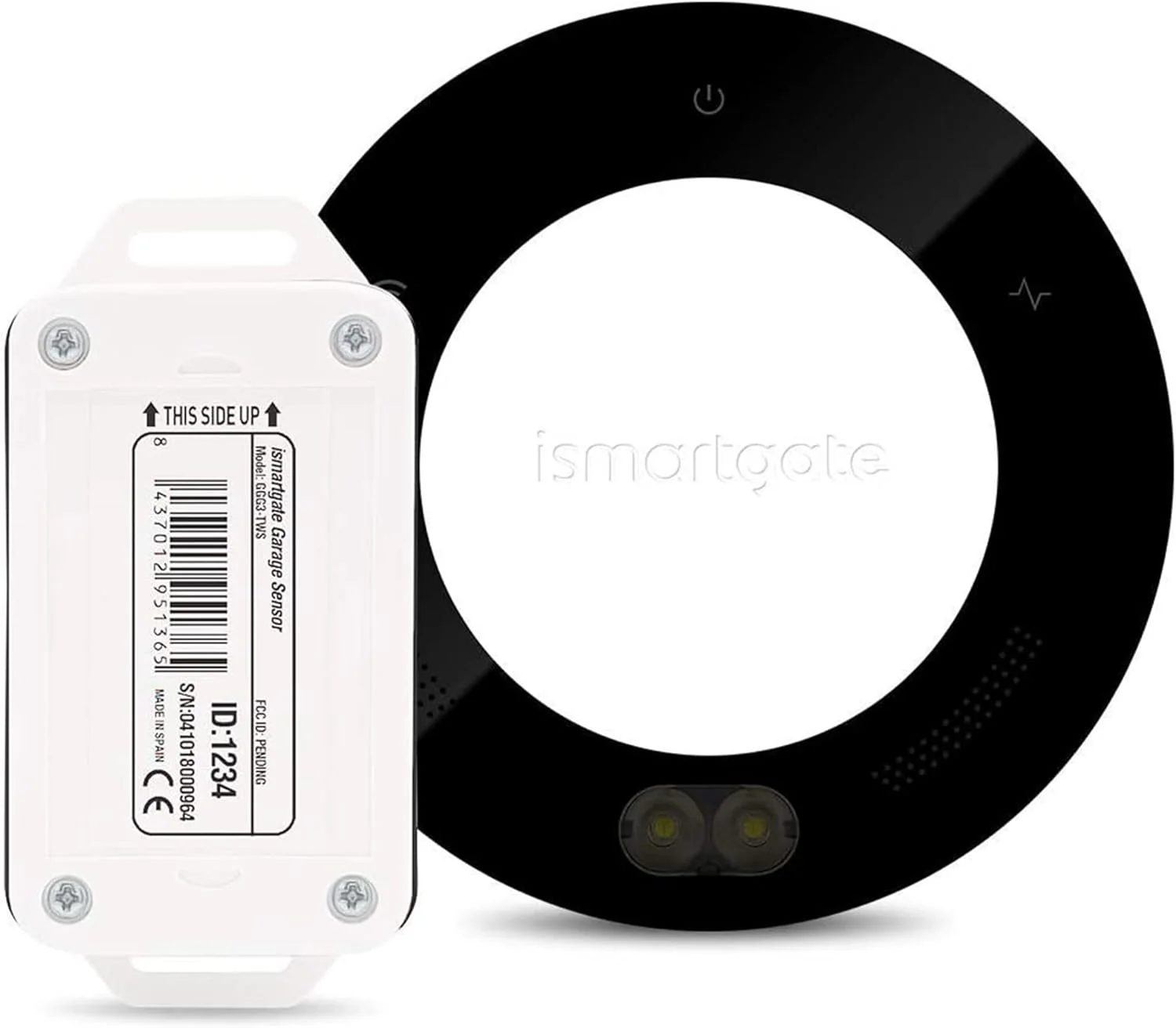 Ismartgate PRO Smart Garage Door Opener Remote. Wireless Sensor Included.