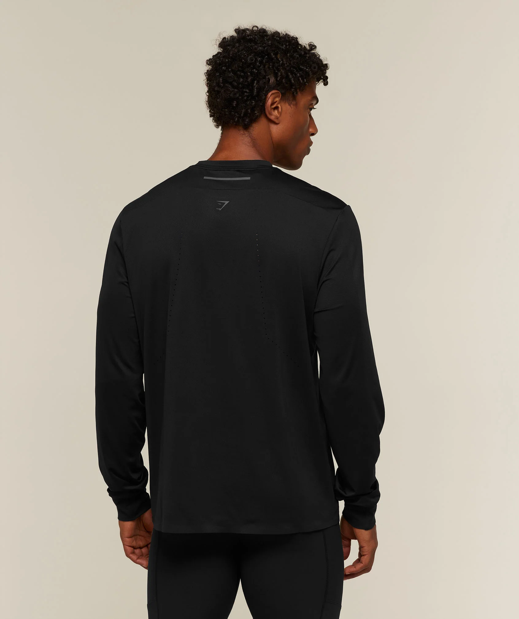 RUNNING ELITE LONG SLEEVE T-SHIRT - Black