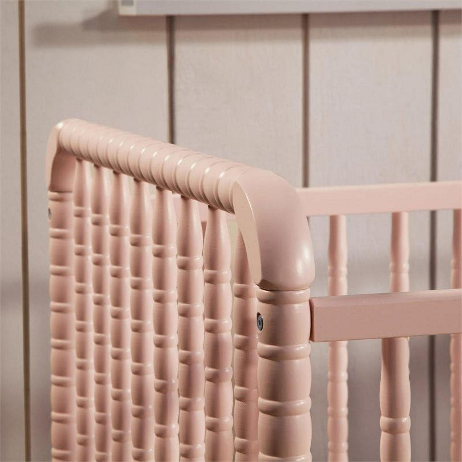 Jenny Lind 3-in-1 Convertible Crib in Pink Blush - Image 10