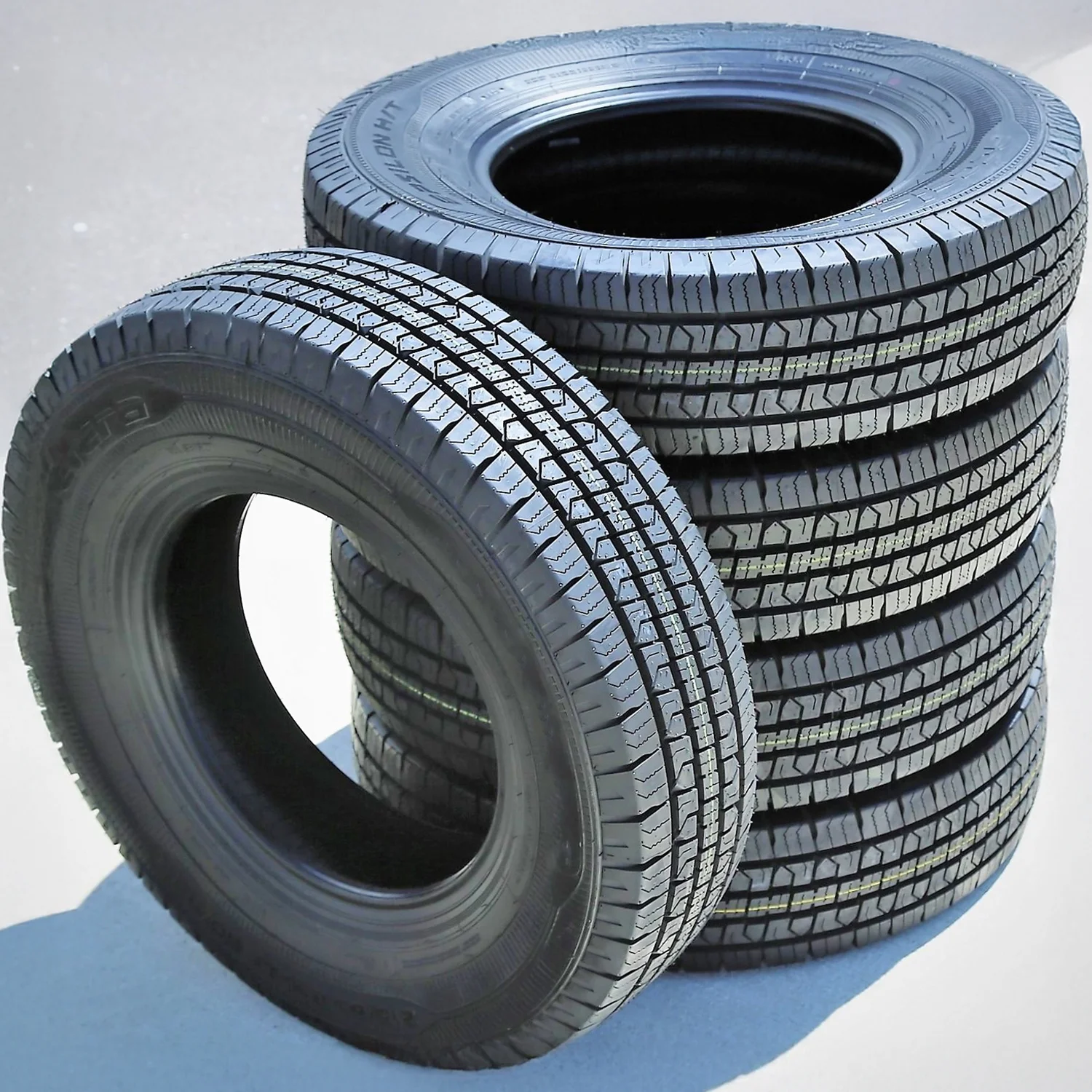 Set of 4 (FOUR) Accelera Epsilon H/T LT 235/85R16 Load E 10 Ply Light Truck Tires