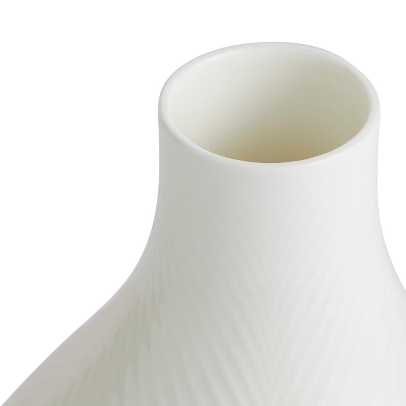 White Folia pærevase 23 cm