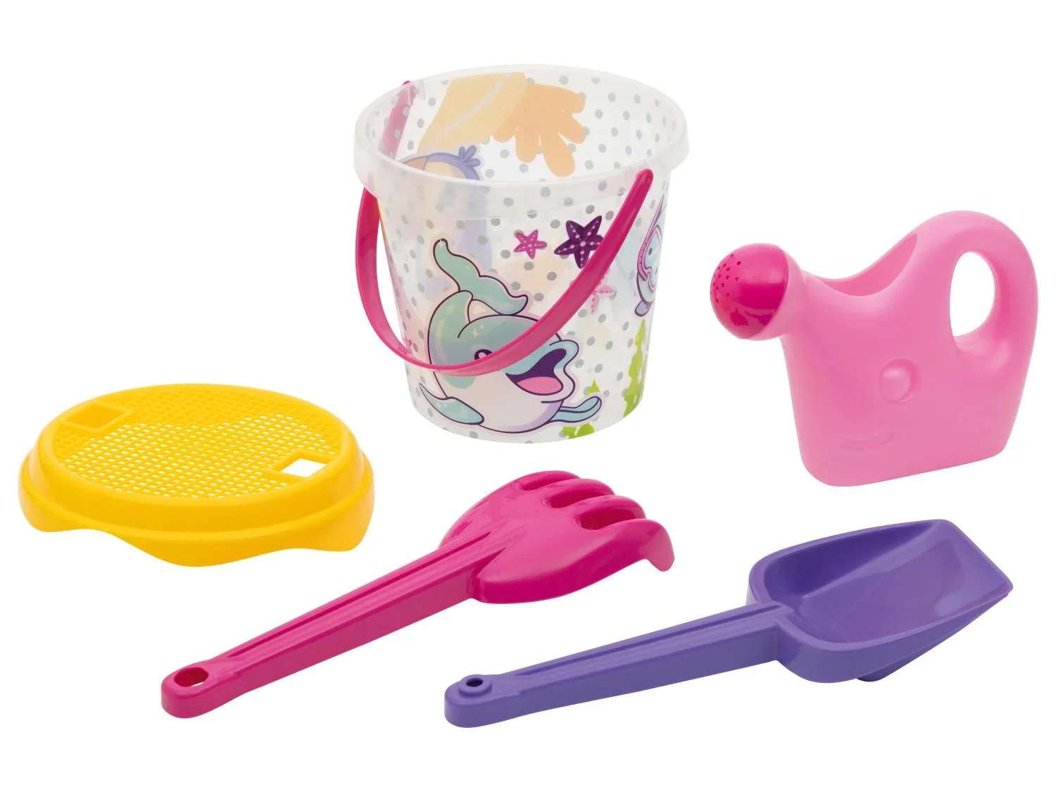 lupilu Jouets de plage avec seau