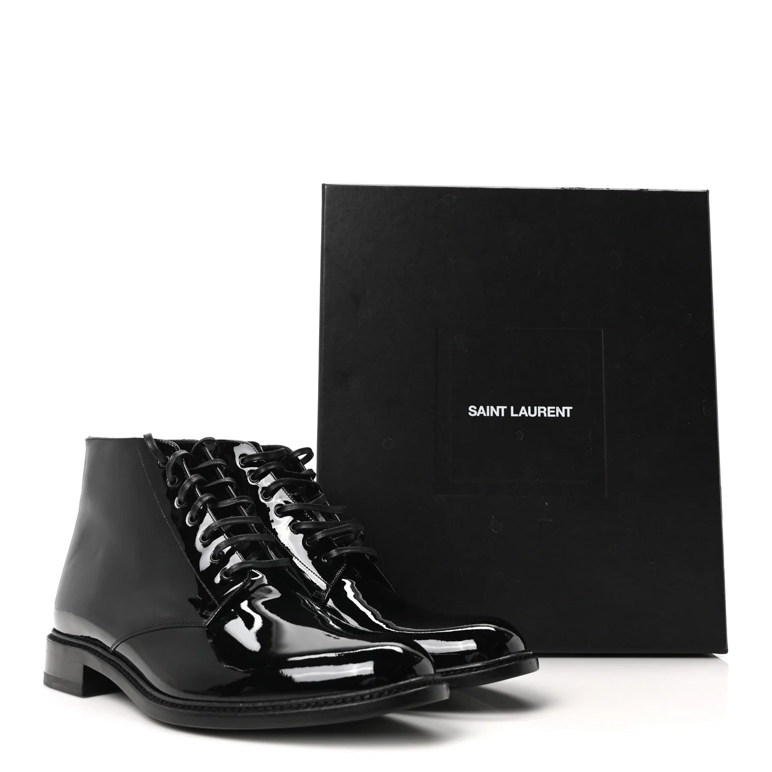 Vernice Grupy Mens Army 20 Lace Up Boots 45 Black
