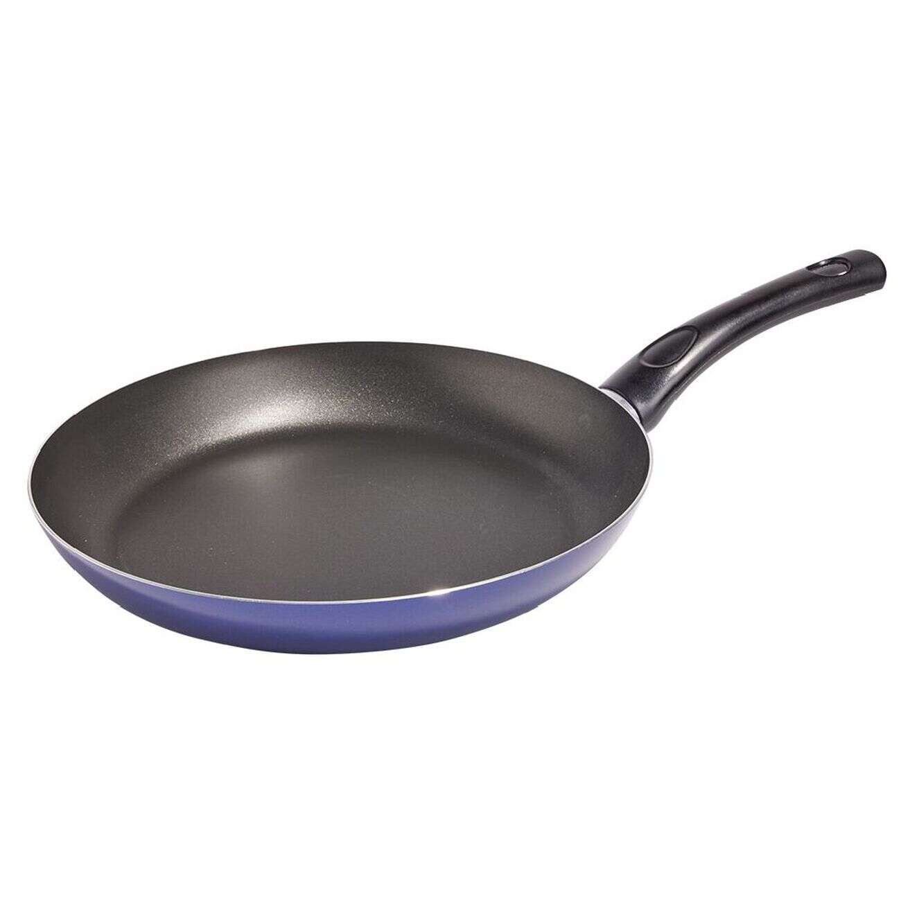 Poêle aluminium gris ou bleu Ø28 cm