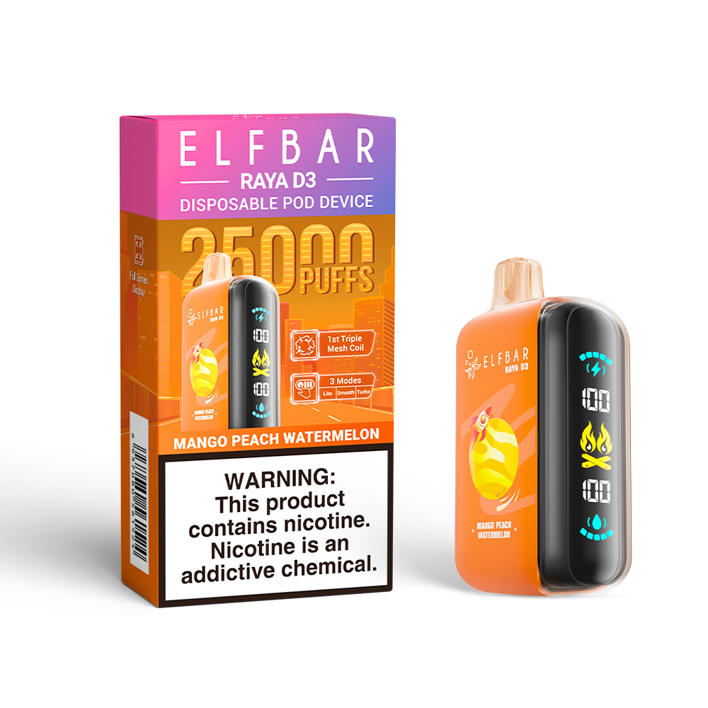 ELF BAR RAYA D3 25000 PUFFS