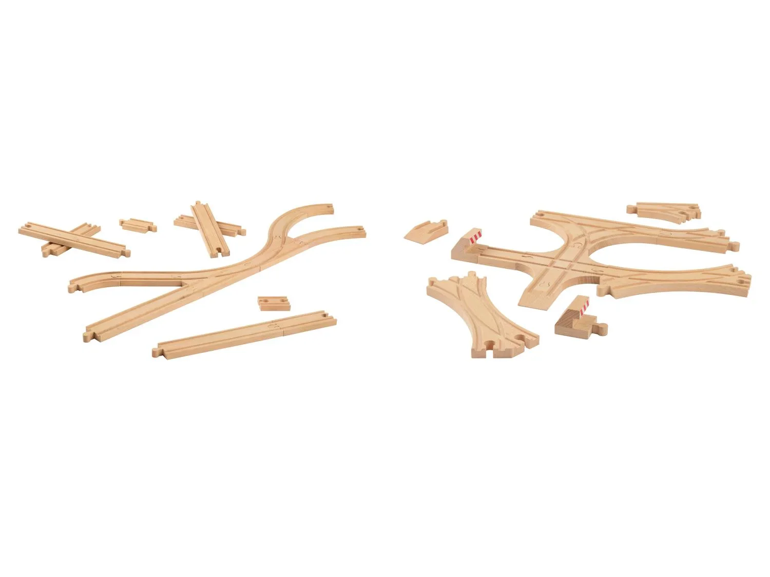 lupilu Set de rails ou Set d'aiguillages