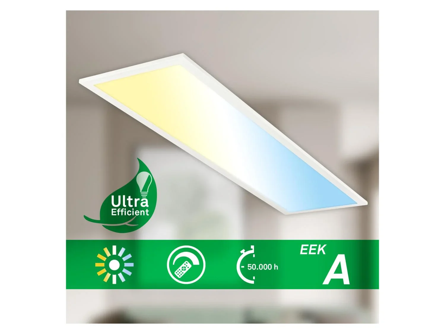 Briloner Panneau LED de plafond