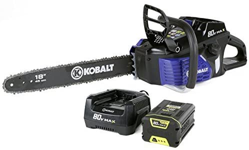 80-VOLT Max-volt Lithium Ion (Li-ion) 18-IN Cordless Electric Chainsaw