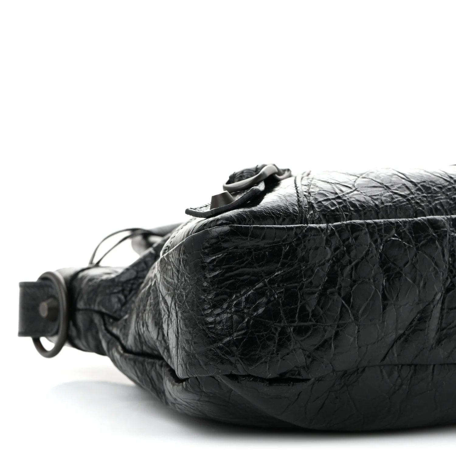 Agneau Arena Classic Hardware Le City First Bag Black