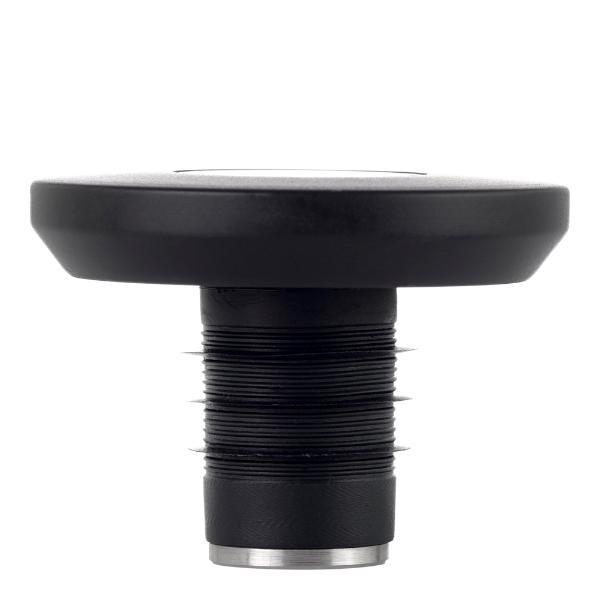 Vinstopper 5 cm plast/stål svart