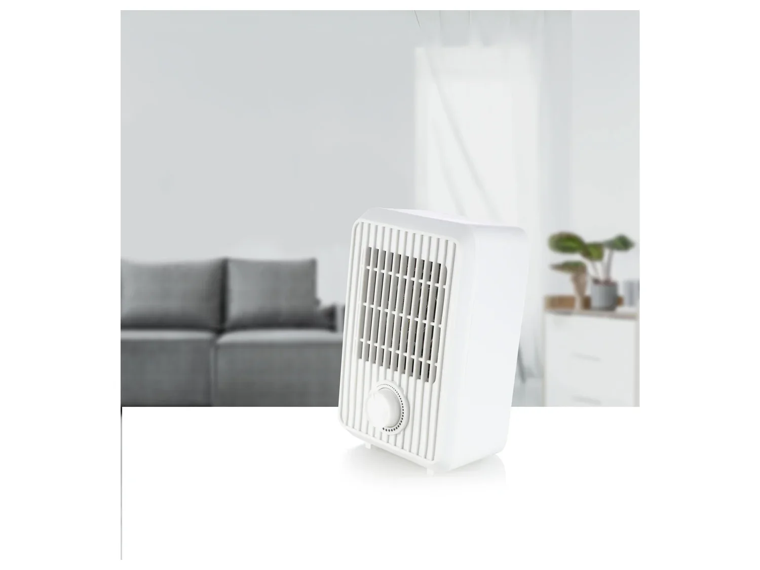 SILVERCREST Radiateur de table soufflant STHL 600 A1, 600 W