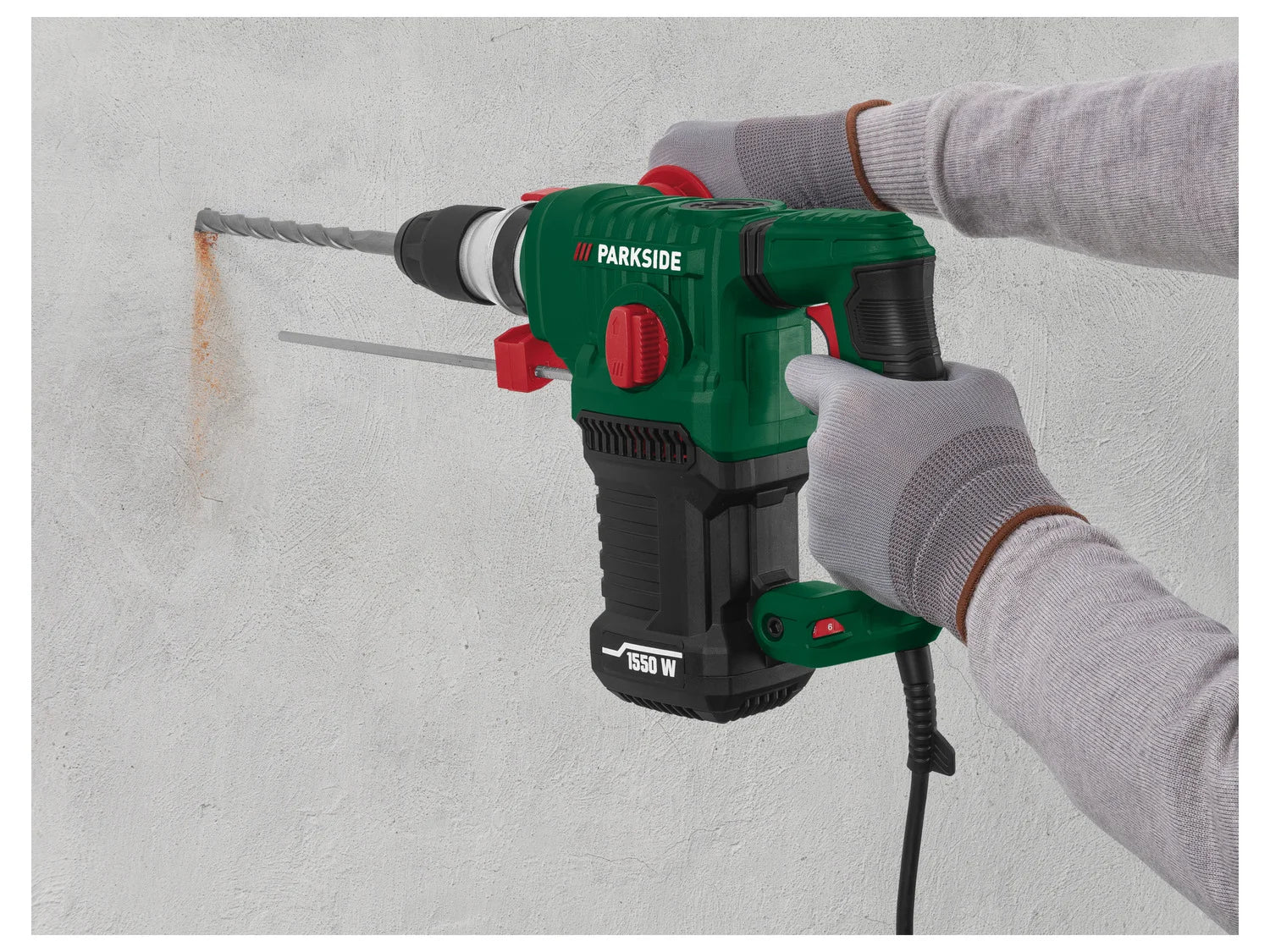PARKSIDE Perforateur-burineur PBH 1550 C1, 5 J, 1550 W