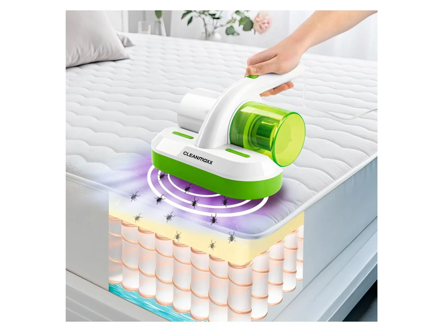 Cleanmaxx Aspirateur d'acariens