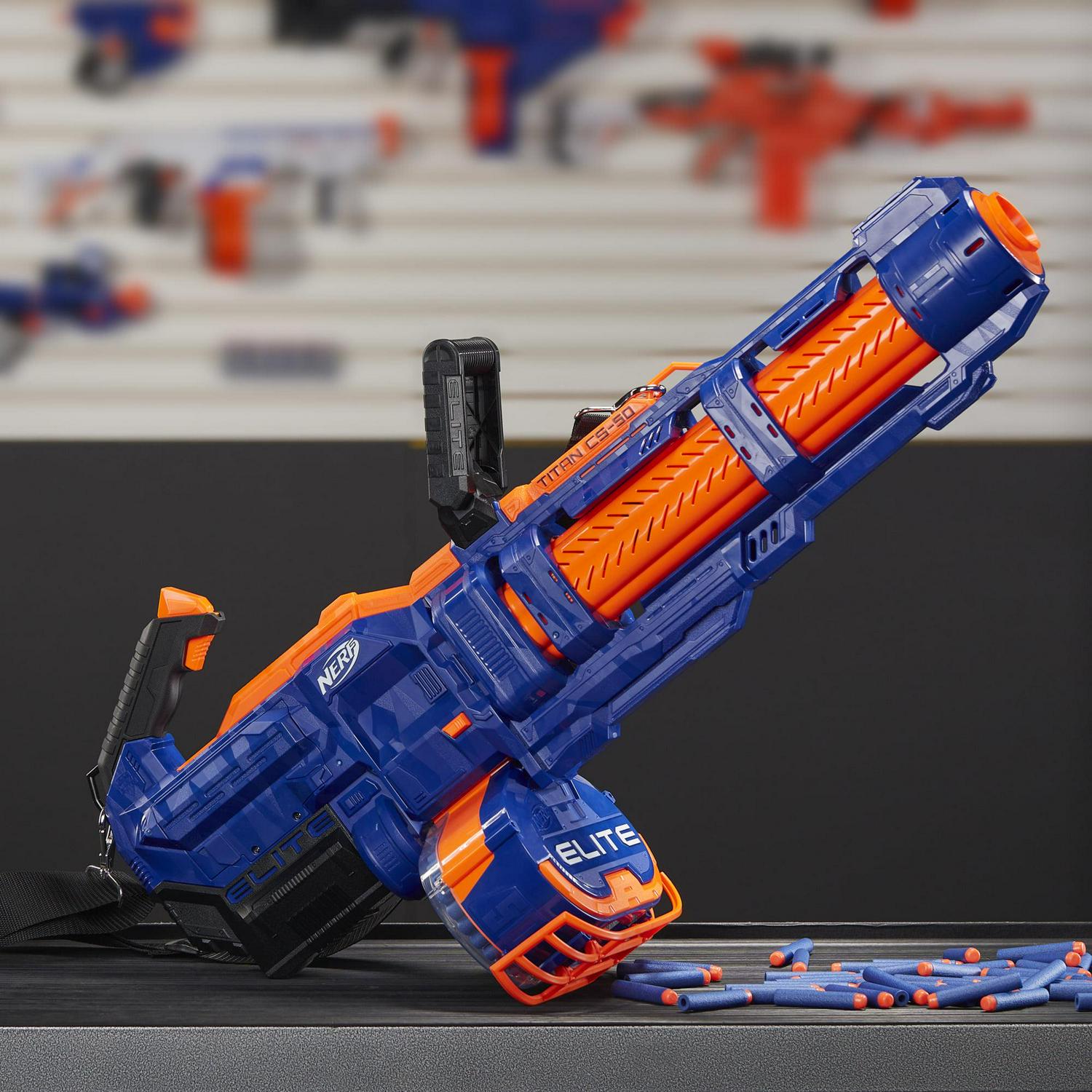 Elite Titan CS-50 Toy Blaster Fully Motorized 50 Dart Drum 50 Official Elite Dart Spinning Barrel. For Teens and Adults - Image 7