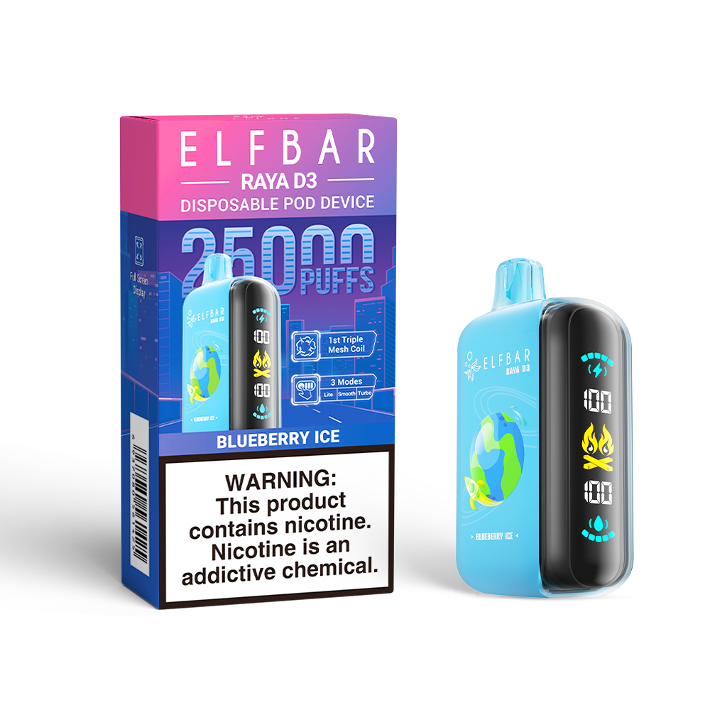 ELF BAR RAYA D3 25000 PUFFS