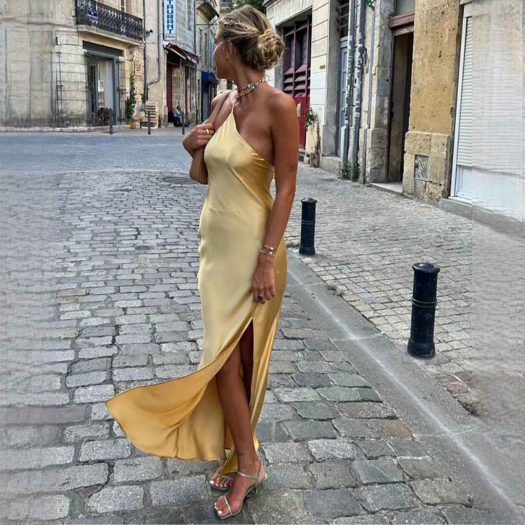 Arcelie - Robe longue stylée et élégante
