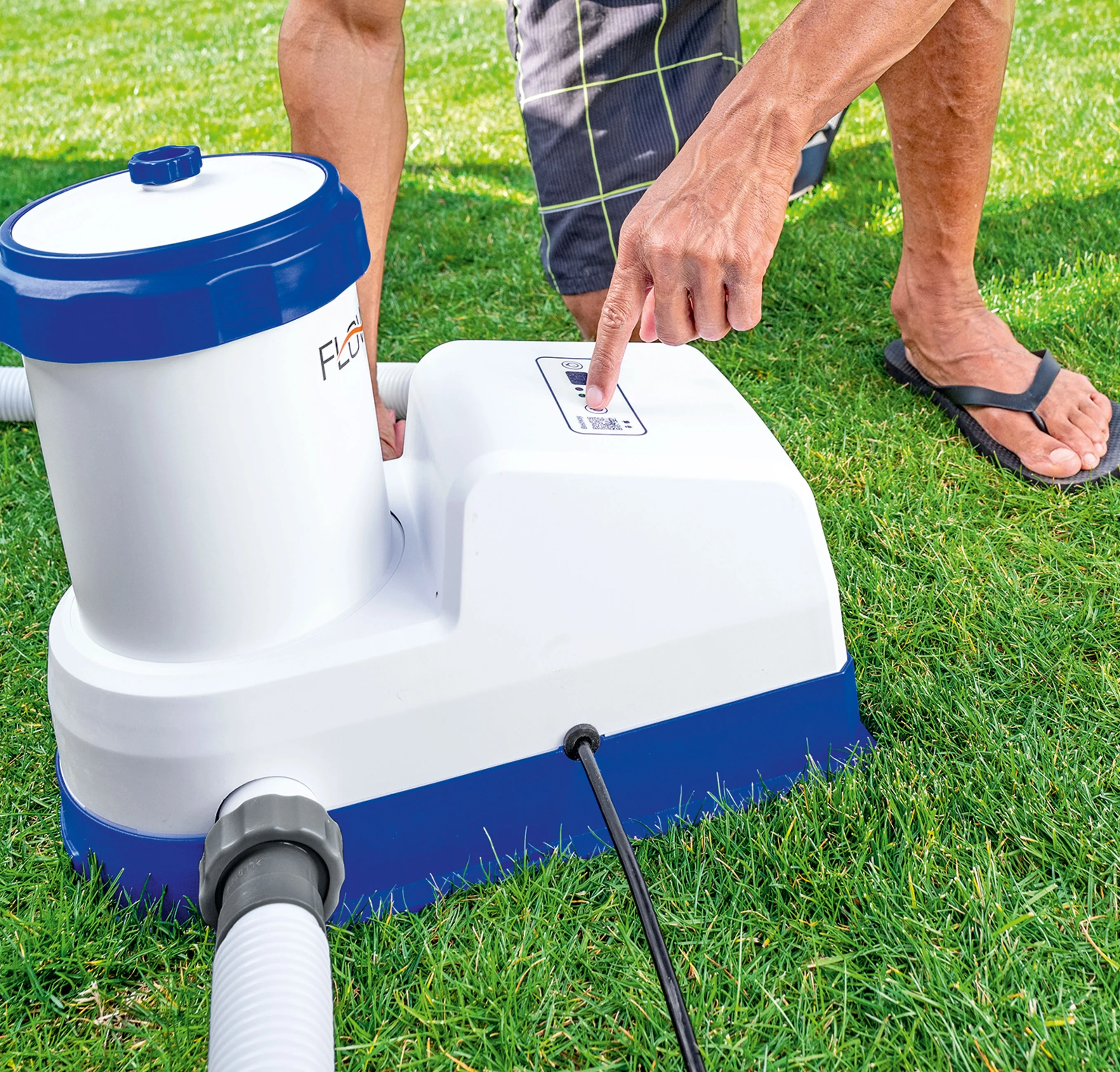 Flowclear 2000 Gal Smart Touch Wifi Above Ground Pool Pump Image 3