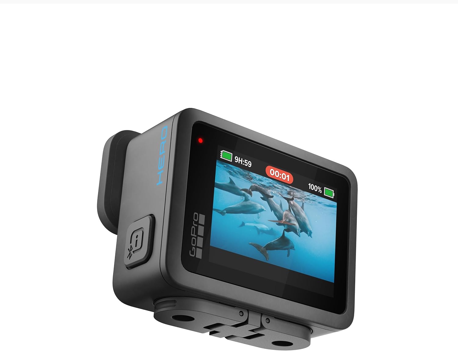 GoPro Hero - Compact Waterproof Action Camera with 4K Ultra HD Video  12MP Photo  Touch Screen