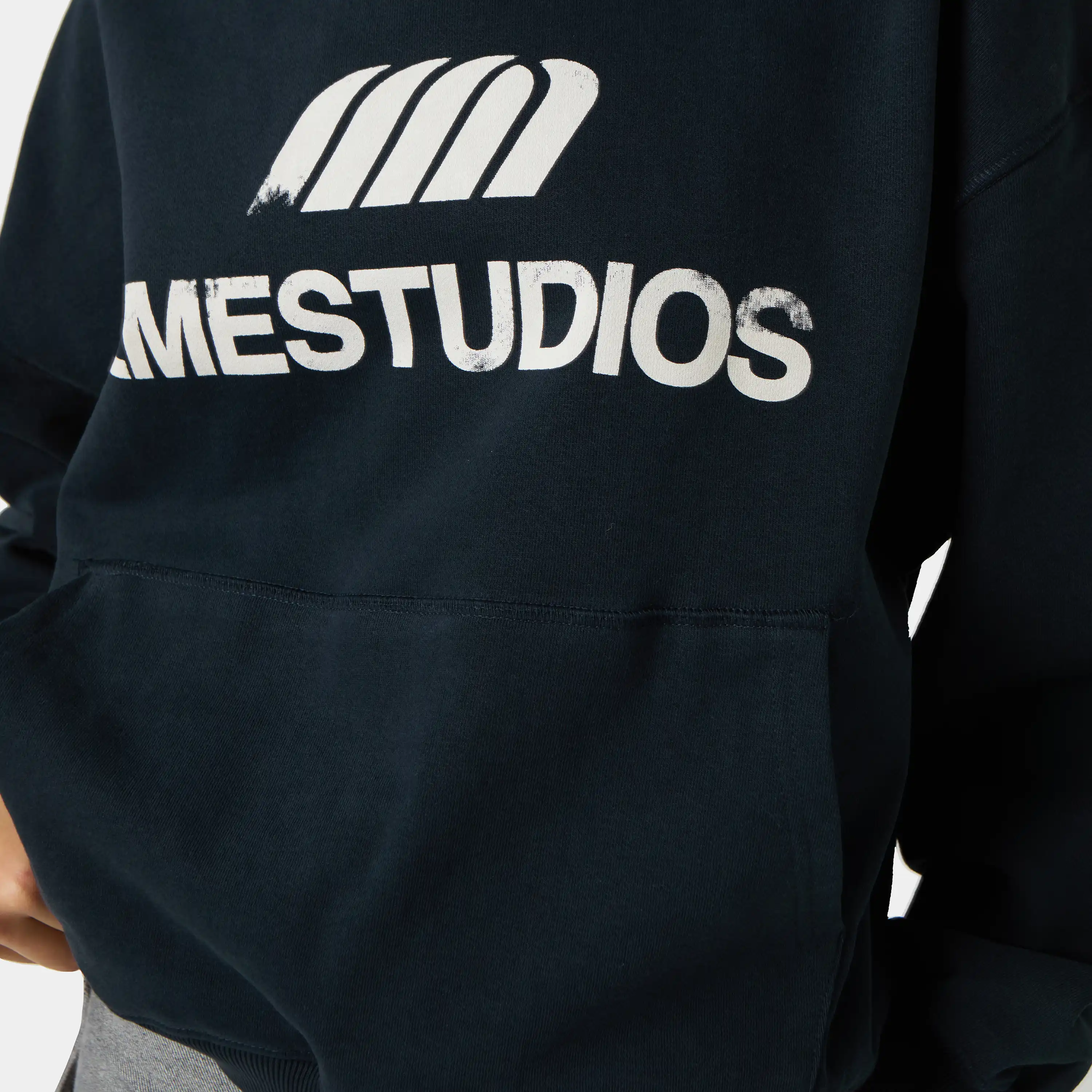 Brook Navy Oversized Hoodie