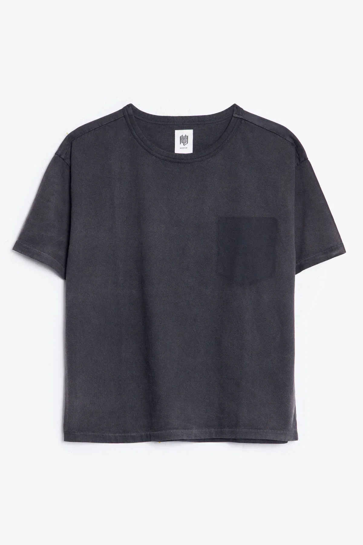 Sunfaded Pocket Tee - Washed Black