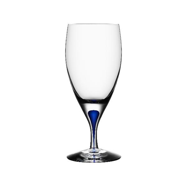 Intermezzo vannglass 47 cl blå