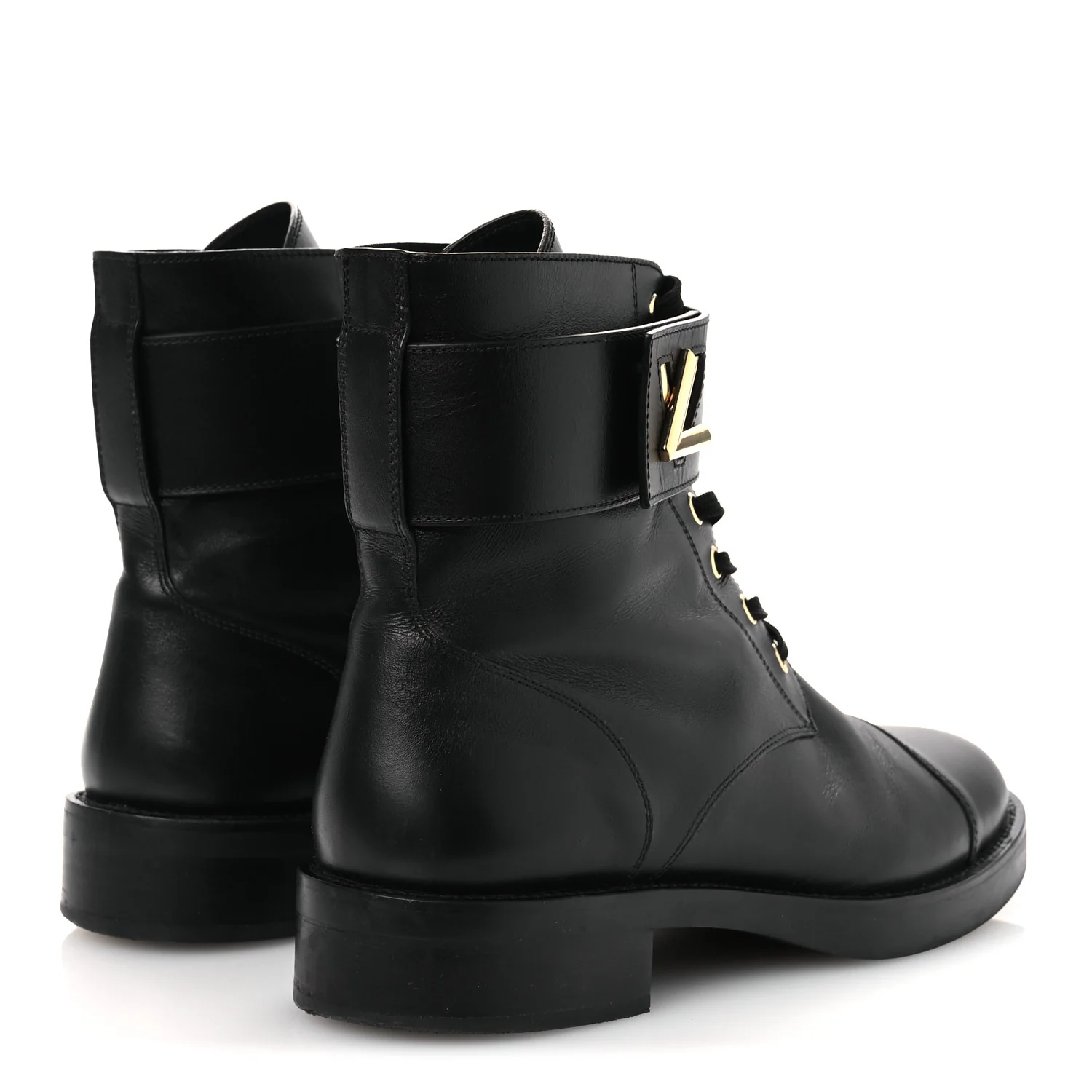 Calfskin Wonderland Ranger Boots 41 Black