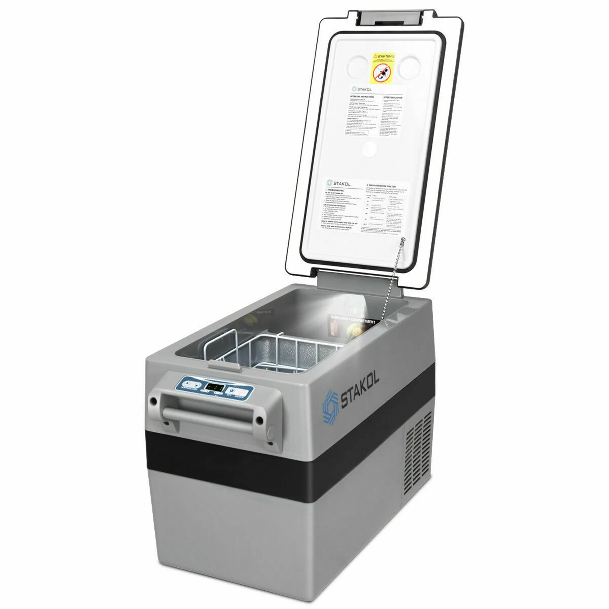 Portable Refrigerator Vehicle Car Compressor Freezer Cooler 44-Quart - Image 2