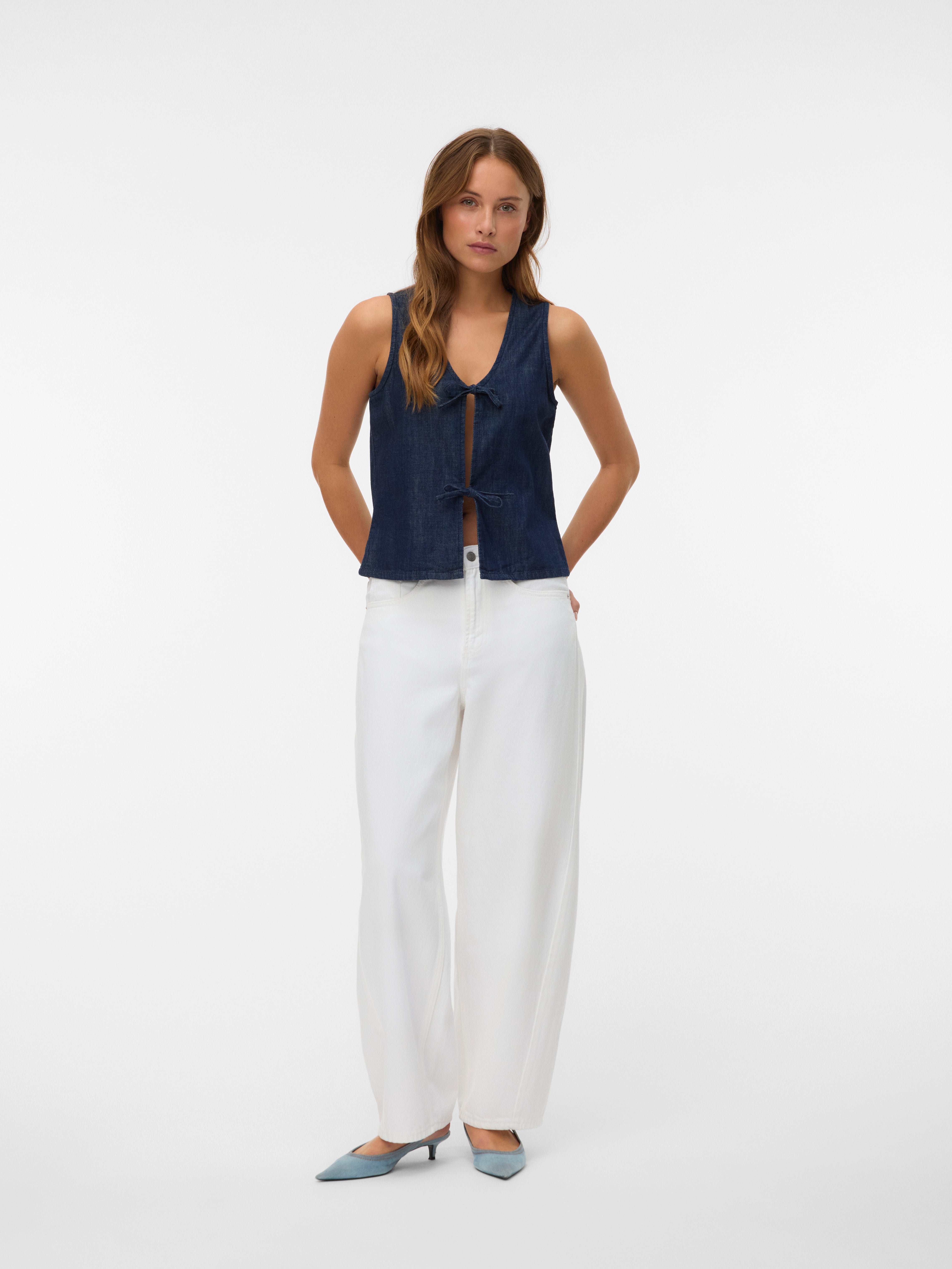 VERO MODA® VMZELDA High rise Barrel Fit Jeans
