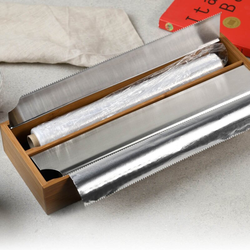 Folieholder 35x13x5,5 cm bambus