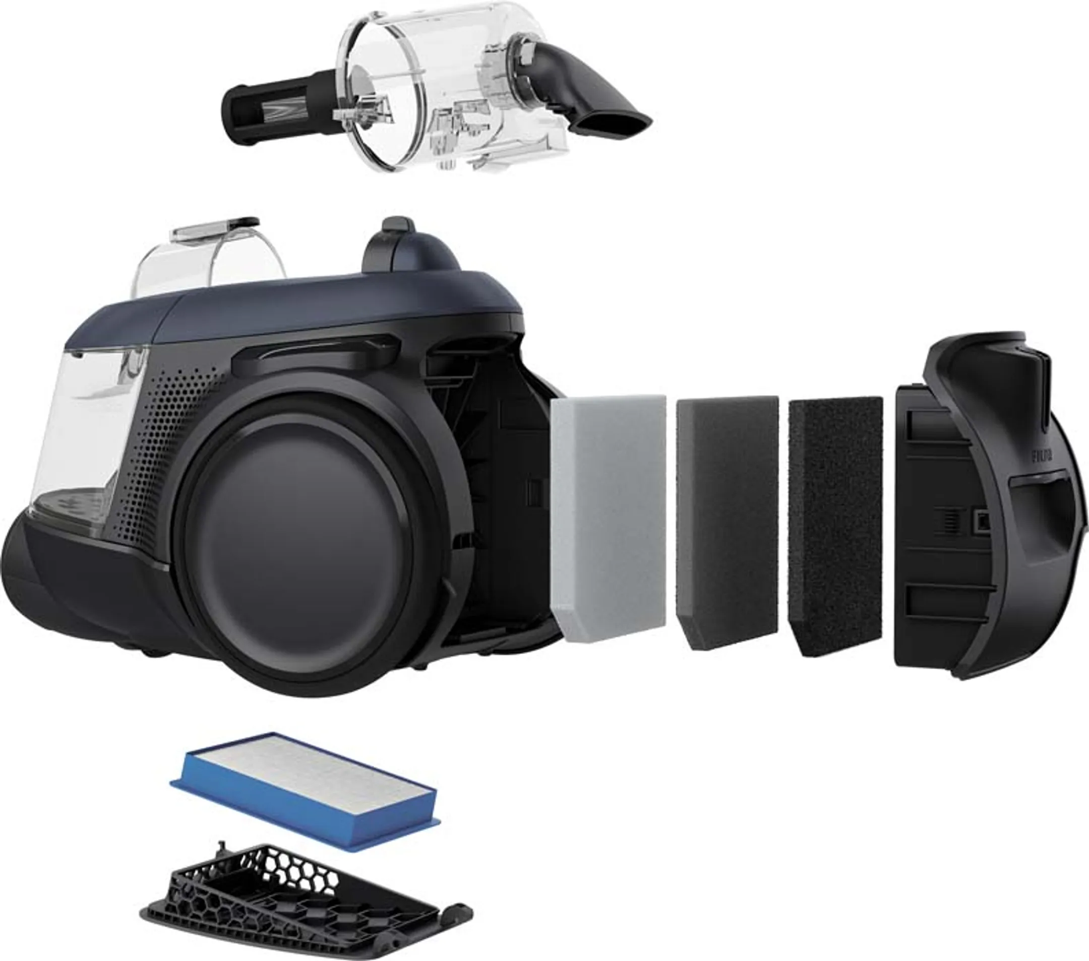 AEG Stofzuiger zonder zak ANIMAL AL61C4DB Denim Blue