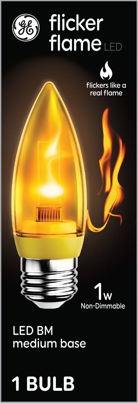 GE Flicker Flame LED Bulb - 1 Each