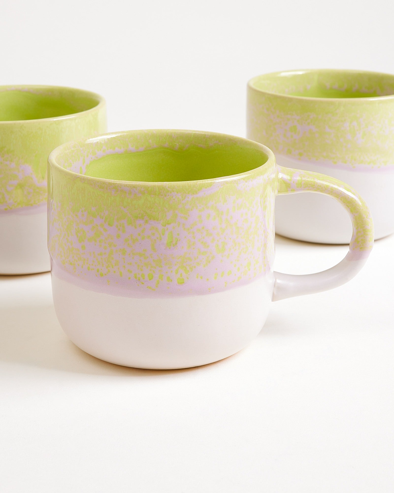 COIMBRA - TEA MUG LIME SET OF 4