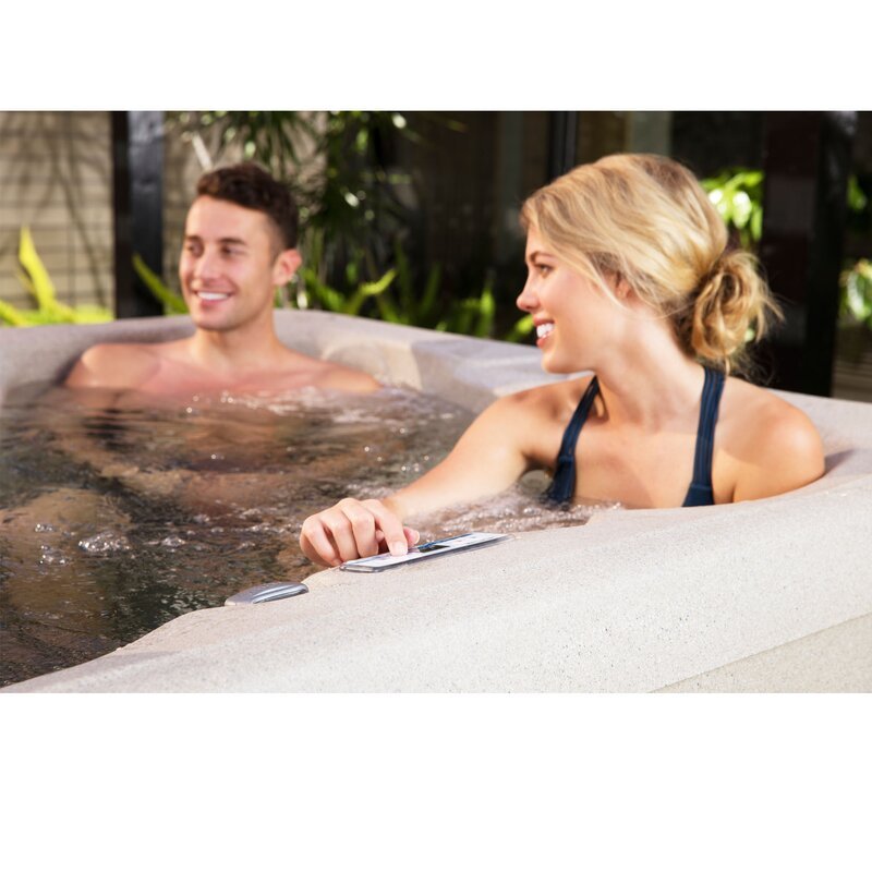 Spa rectangulaire prêt à l'emploi Lifesmart Spas LS100 pour 4 personnes, 13 jets