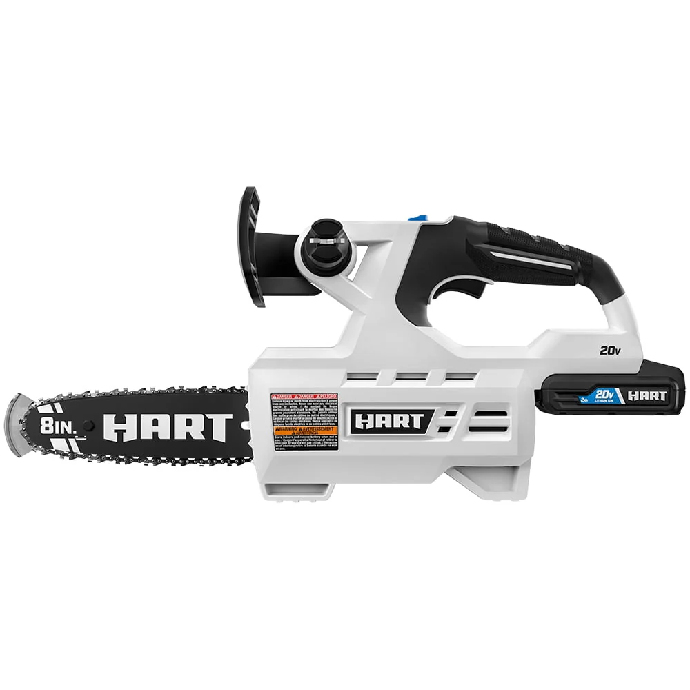 20-Volt 8-inch Battery-Powered Pruning Chainsaw Kit, (1) 2.0Ah Lithium-Ion Battery(Battery Included) - Image 7