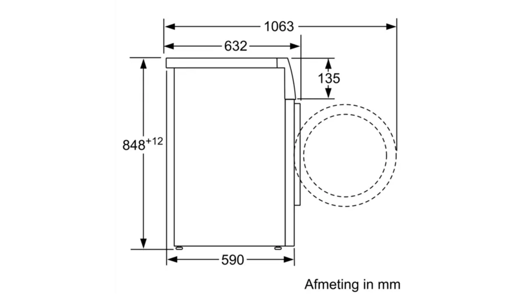 Bosch Wasmachine WGE03400FG Serie 2 SpeedPerfect 8 kg